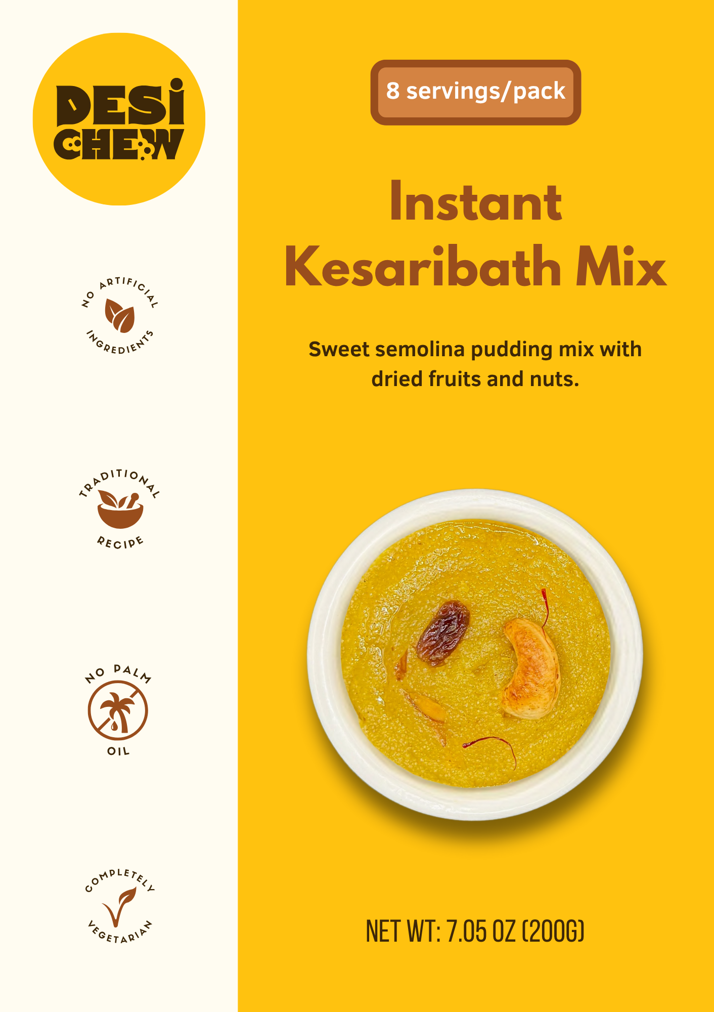 Instant Kesari Bath Mix