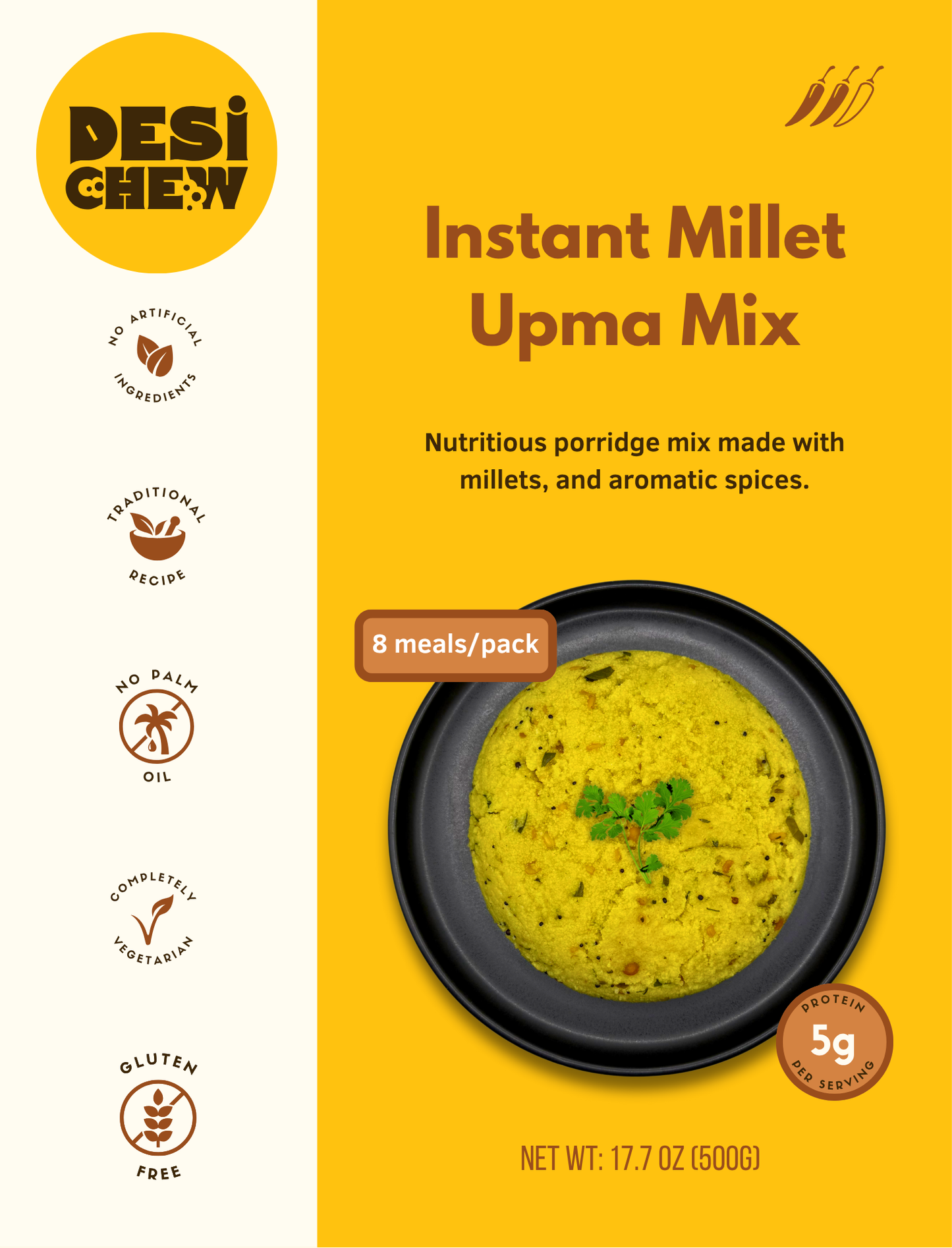 Instant Millet Upma Mix