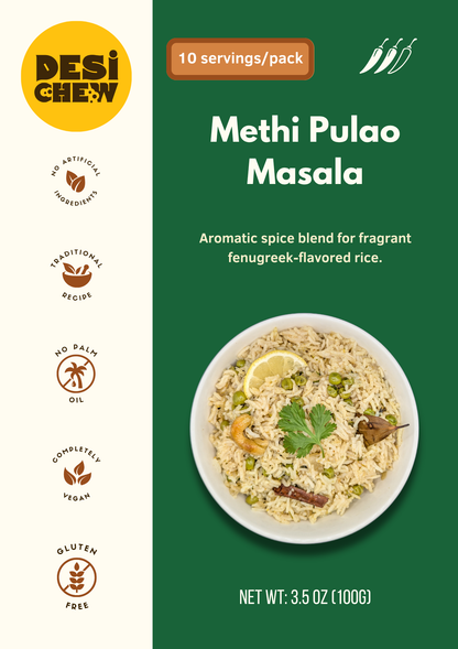 Methi Pulao Masala, Add flavor to your rice