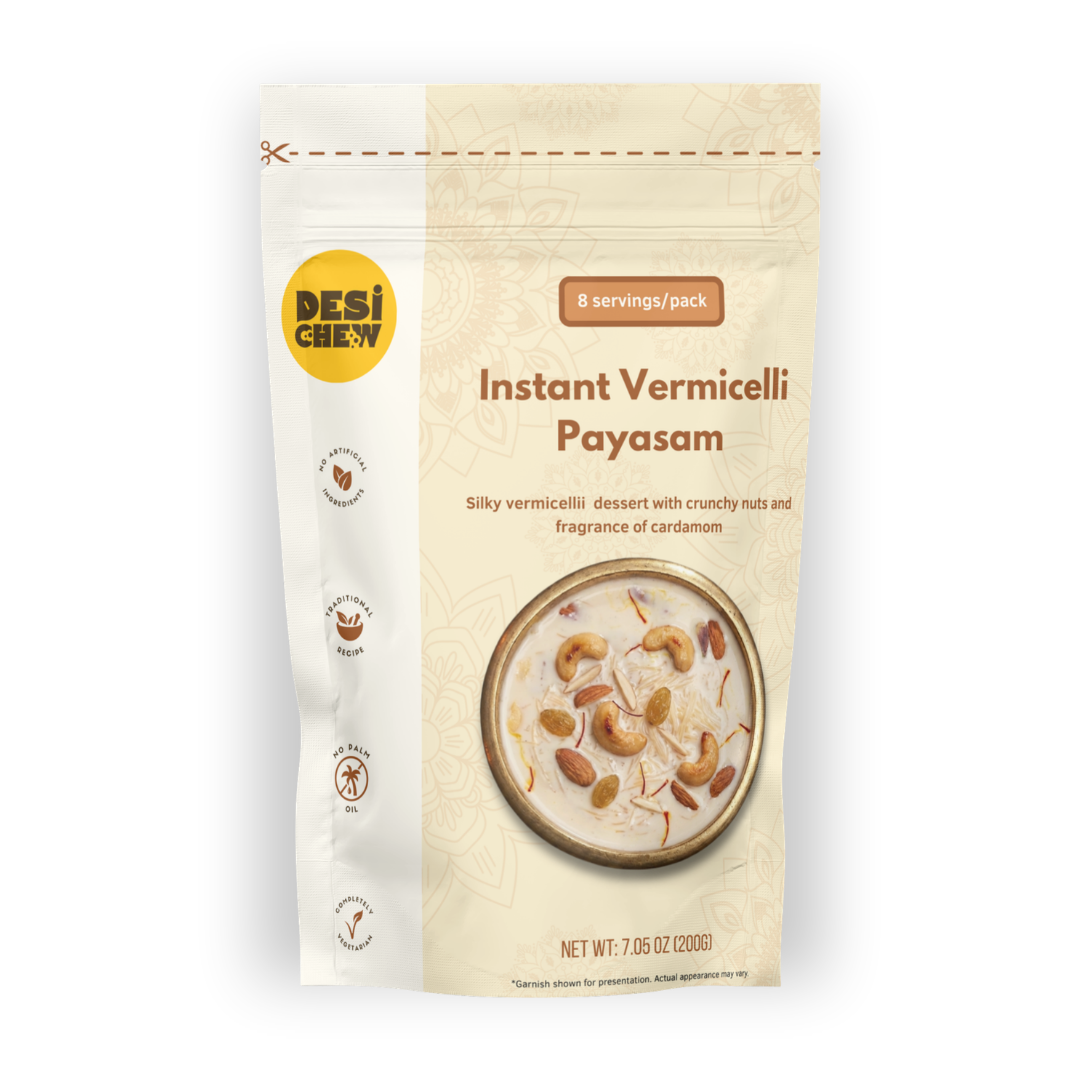 Instant Vermicelli Payasam, Cook with milk for 5 minutes, 8 servings/pack