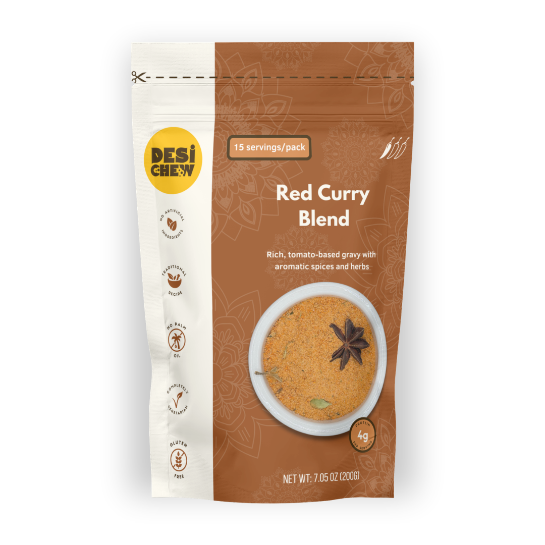 Red Curry Blend, Tomato base for Curries and Pastas, 15 meals/pack