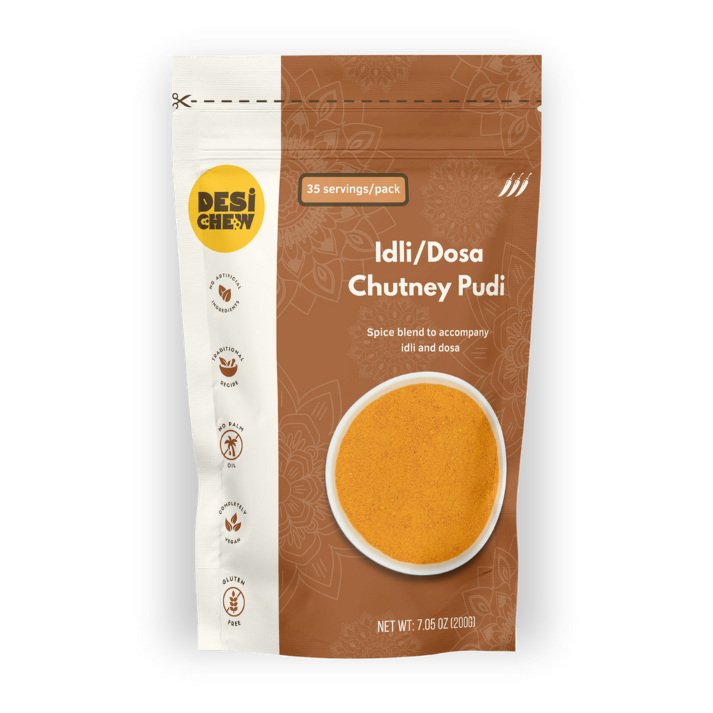 Idli/Dosa Chutney Pudi, Spicy and Flavorful