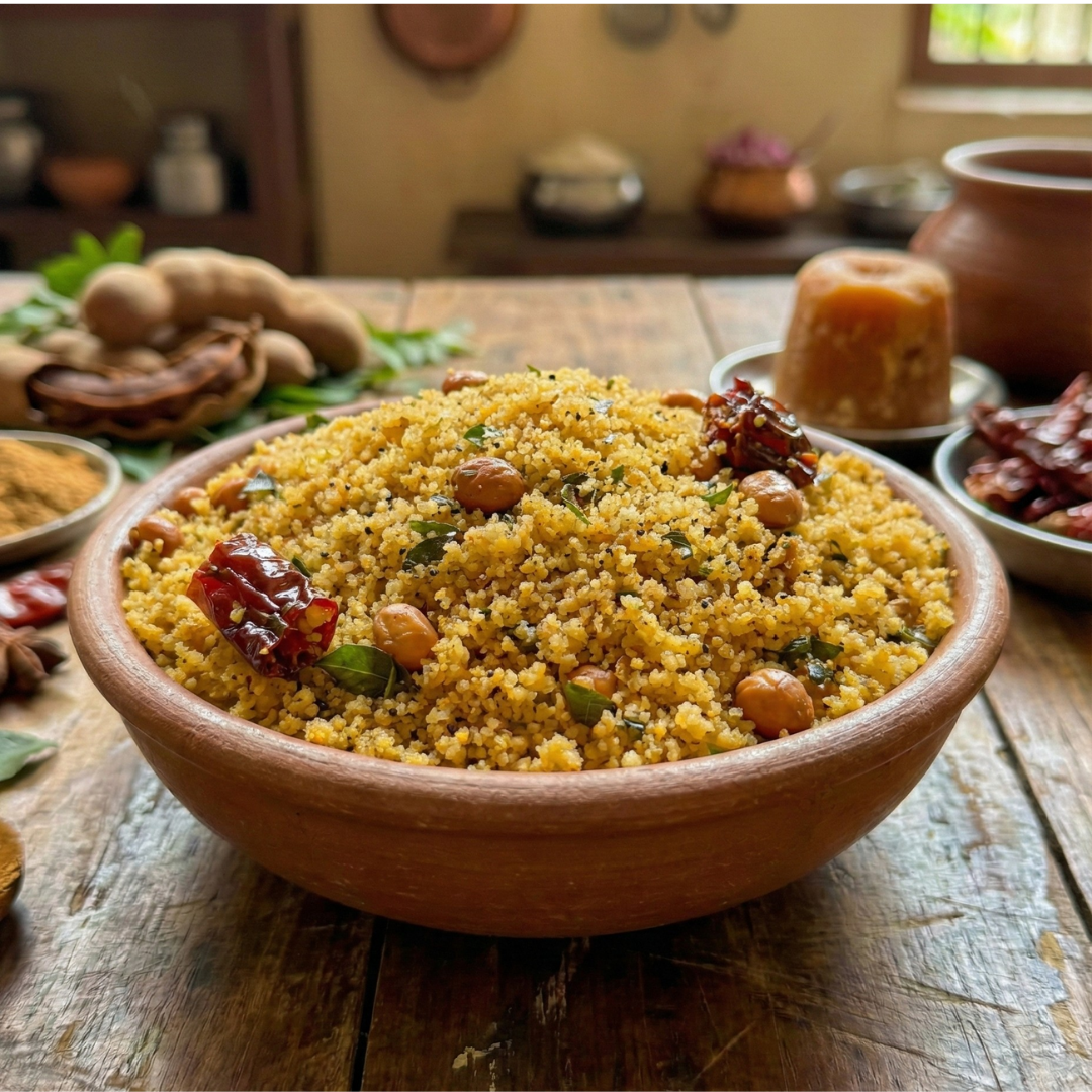 Instant Gojju Avalakki Mix, Just add water, Perfect for Camping, 8 meals/pack