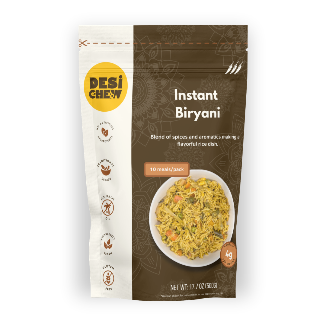 Instant Biryani Mix, Ready to pressure cook, 10 meals/pack