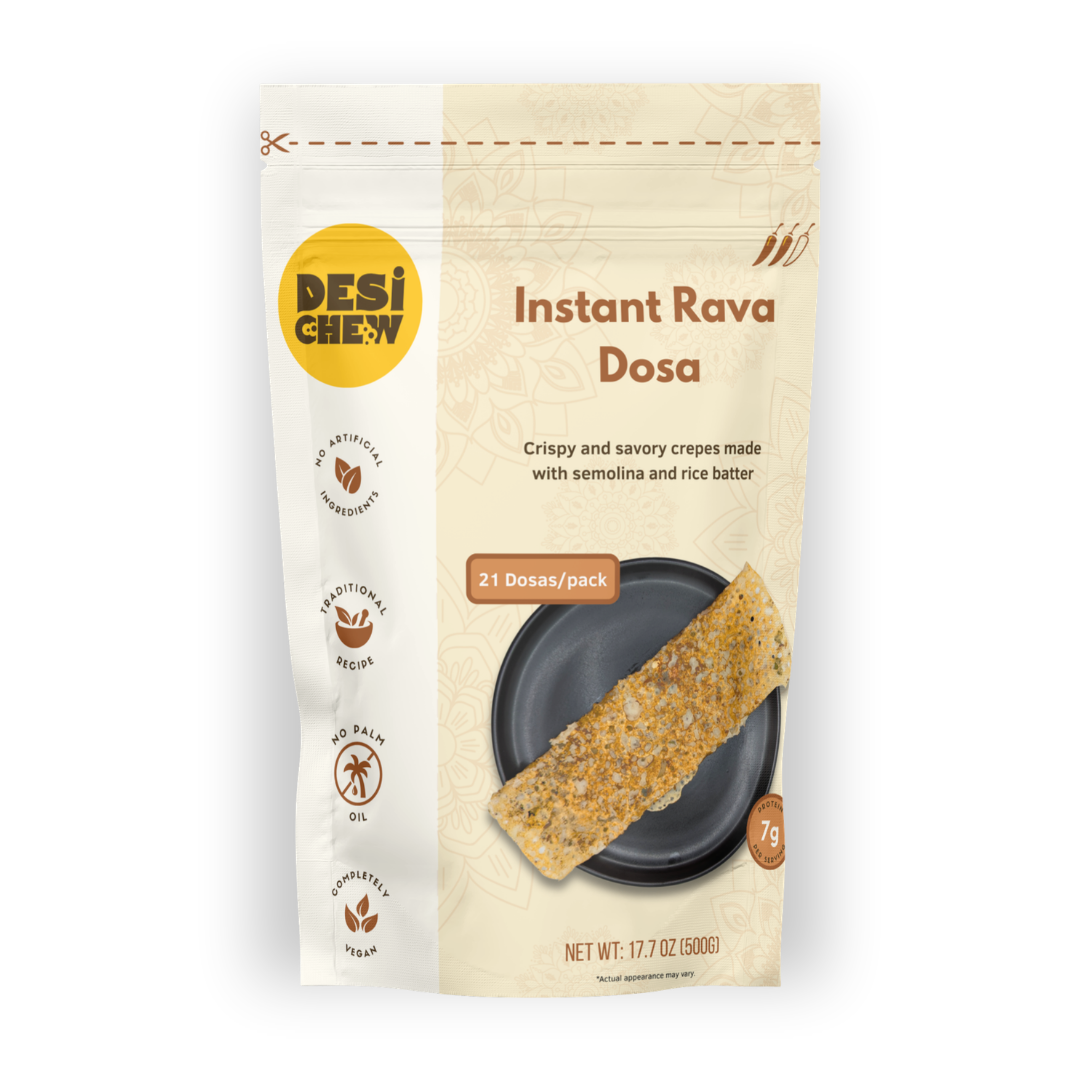 Instant Rava Dosa Mix, Soak and pour, 21 dosas/pack