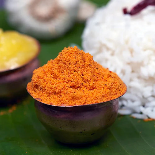 Andhra Paruppu Pudi, Perfect with steaming rice