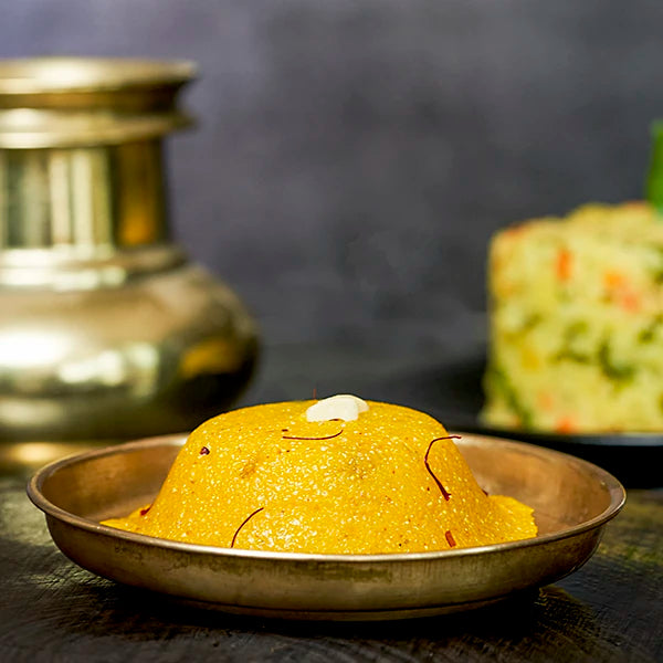 Instant Kesari Bath Mix, Cook with water for 5 minutes, 8 servings/pack