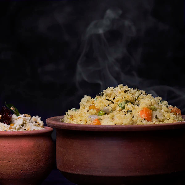 Instant Millet Upma Mix, Just add to boiling water, 8 meals/pack