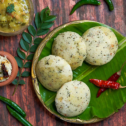 Instant Rava Idli Mix, Soak and steam