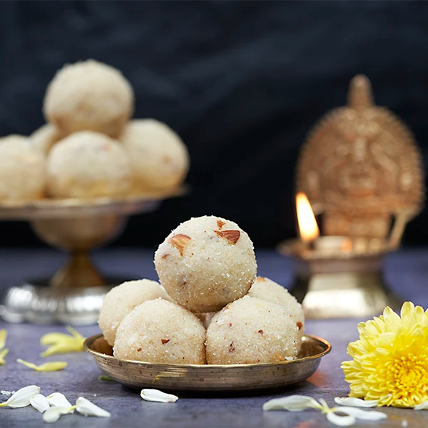 Instant Rava Laddu, Just mix with grated Coconut, 20 laddus/pack