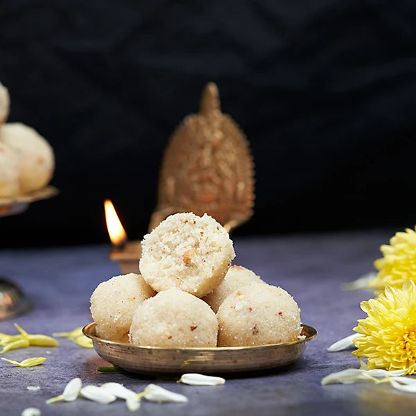 Instant Rava Laddu, Just mix with grated Coconut, 20 laddus/pack