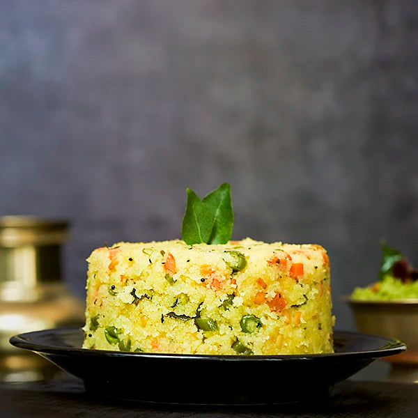 Instant Rava Upma Mix, Just add to boiling water, 6 meals/pack